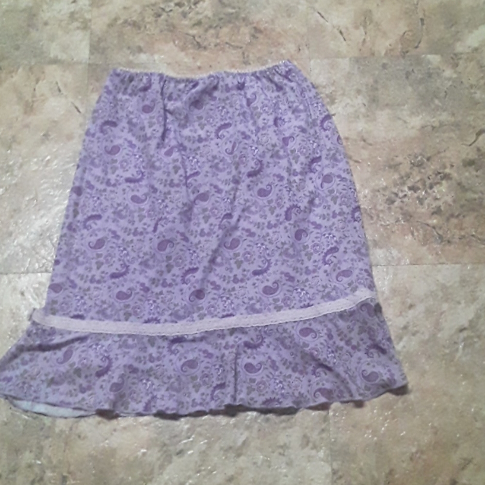 💜Purple Paisley Skirt!💜 - Picture 9 of 11